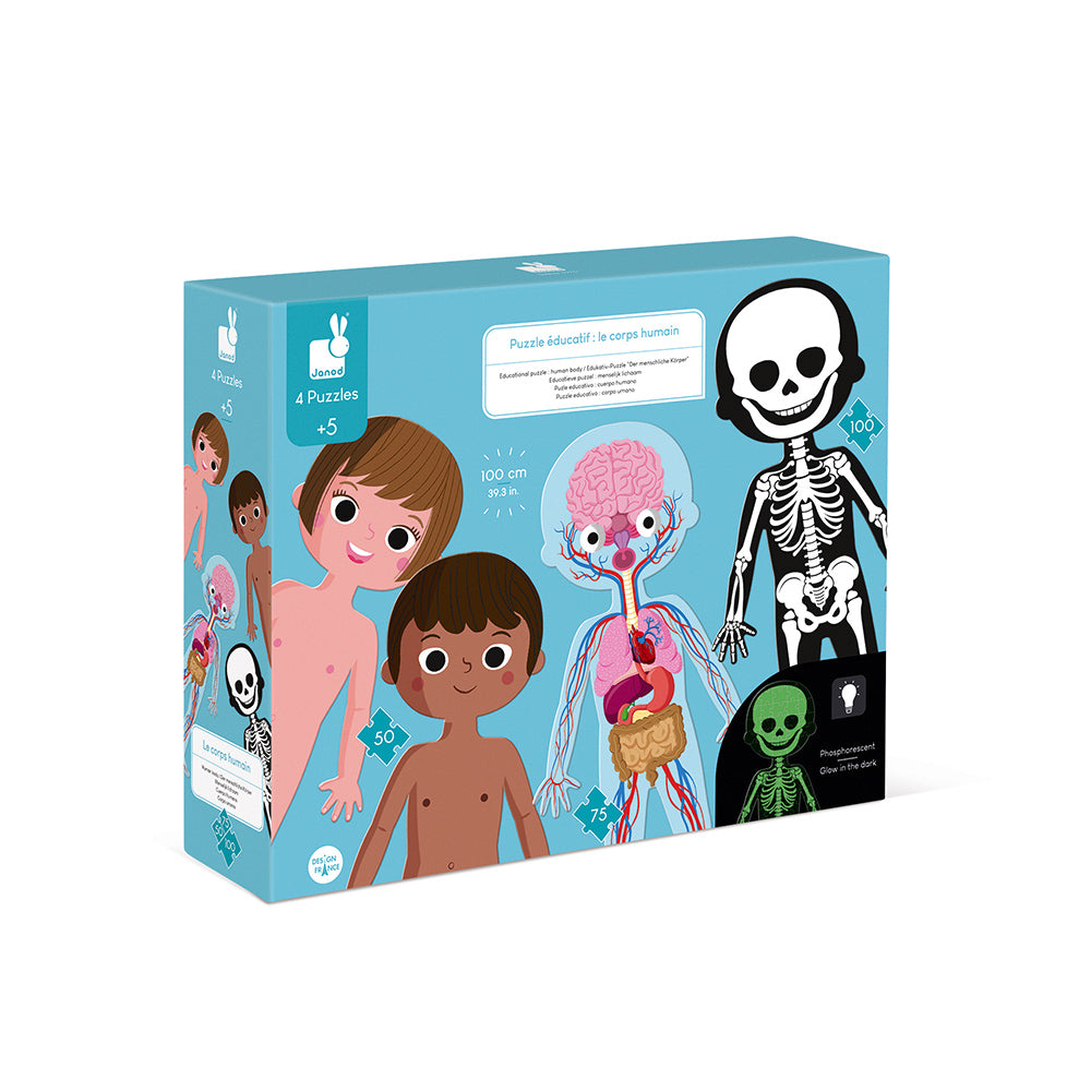 Puzzle giganti educativi Corpo umano