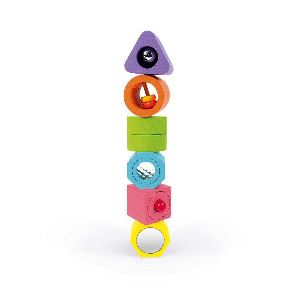 Puzzle 6 cubi sensoriali I wood