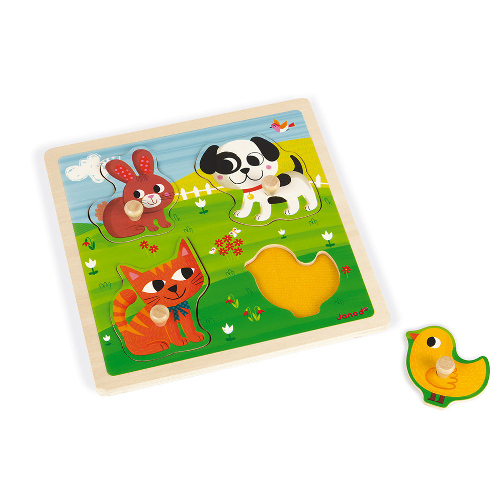 Puzzle tattile i miei primi animali