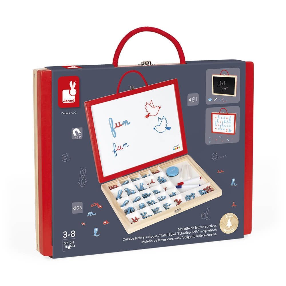 Valigetta lettere corsive 4 in 1