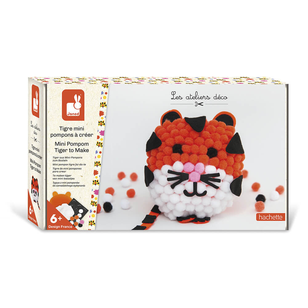 Mini pompon tigre Fai-da-te