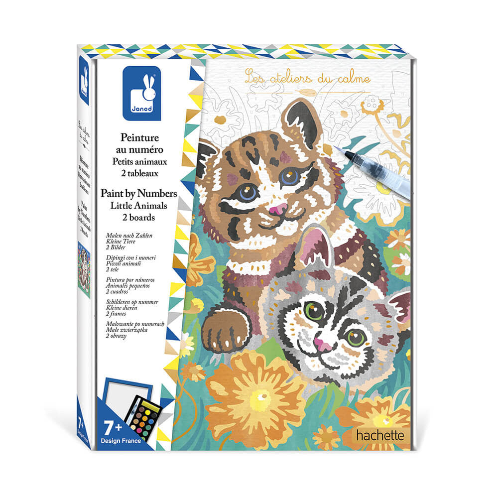 Dipingi con i numeri ‘Piccoli animali’