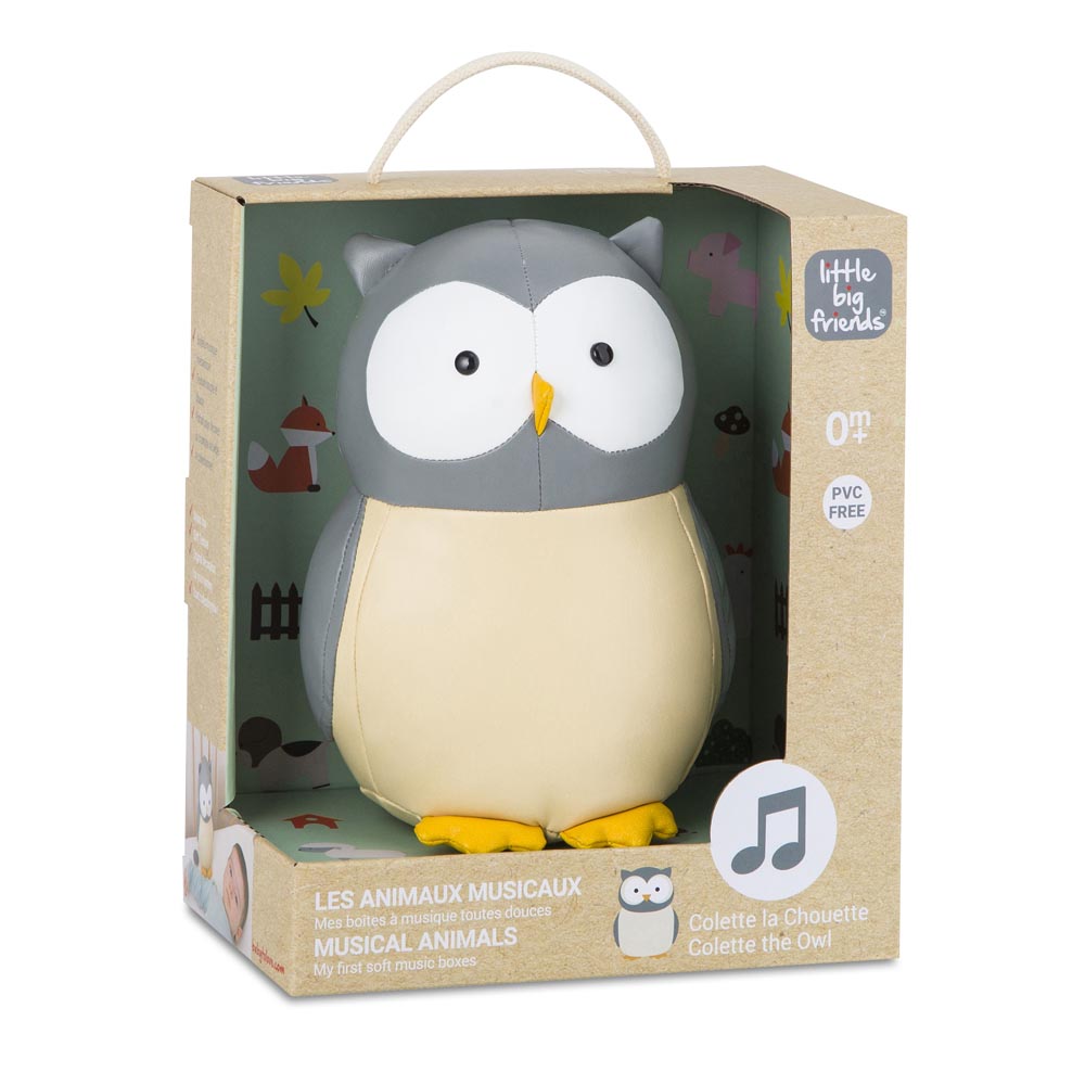 Animale musicale Colette il Gufo Little Big Friends