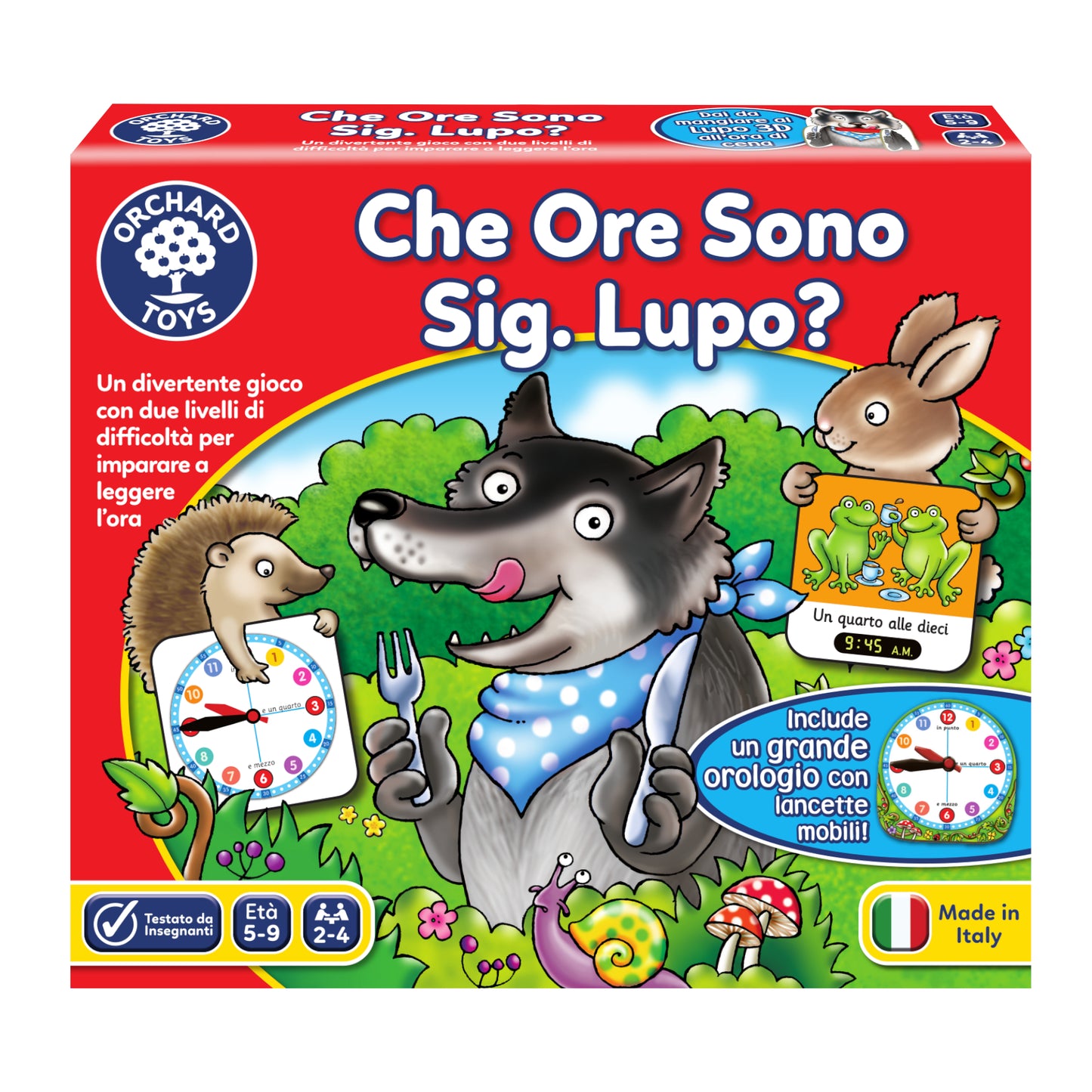 Che ore sono Sig. Lupo?