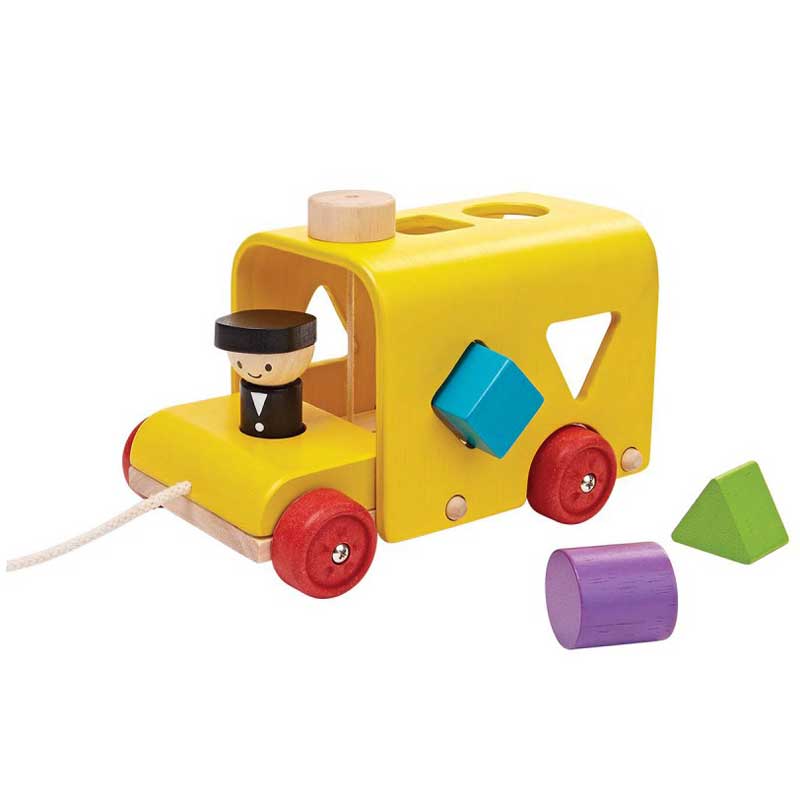Bus con incastri Plan Toys