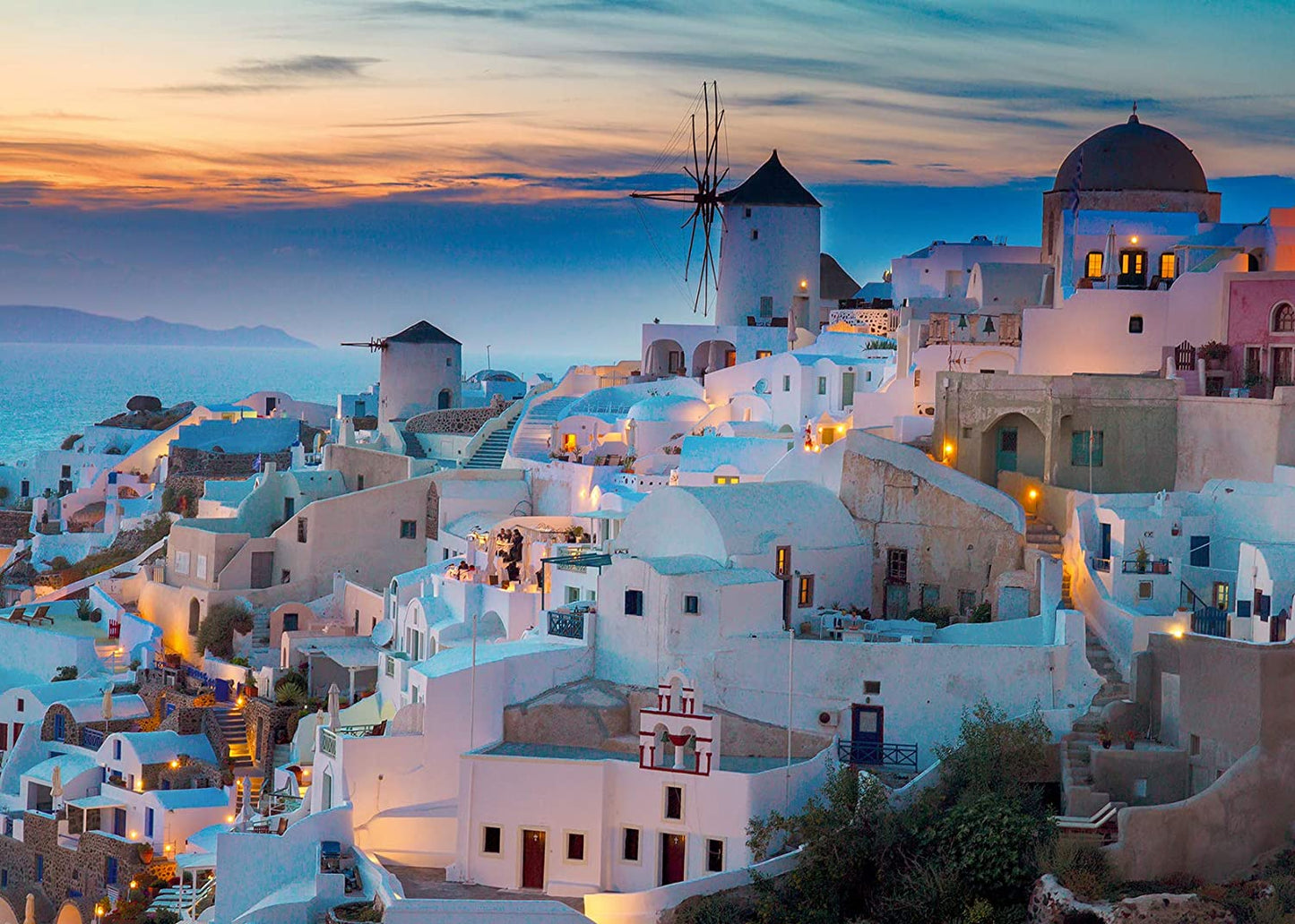 Puzzle Serata a Santorini Ravensburger