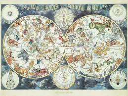 Puzzle Mappa del mondo di animali fantastici