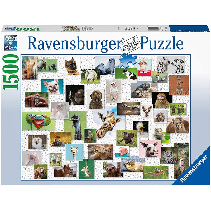 Puzzle Collage di animali divertenti Ravensburger