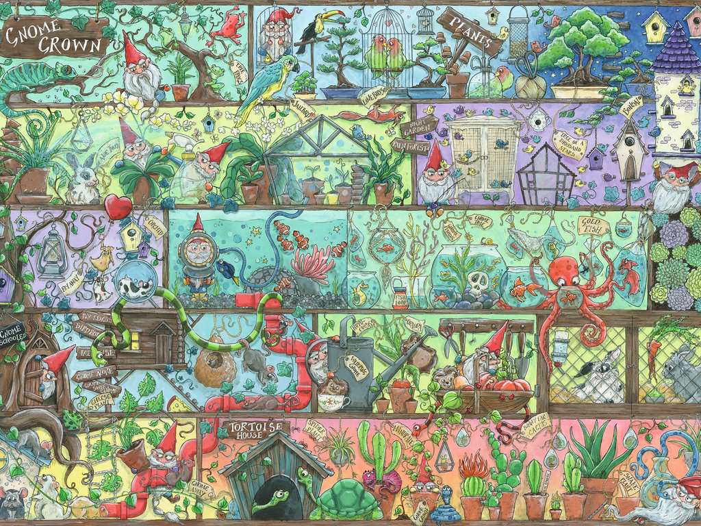 Puzzle Gnomo a scaffale Ravensburger