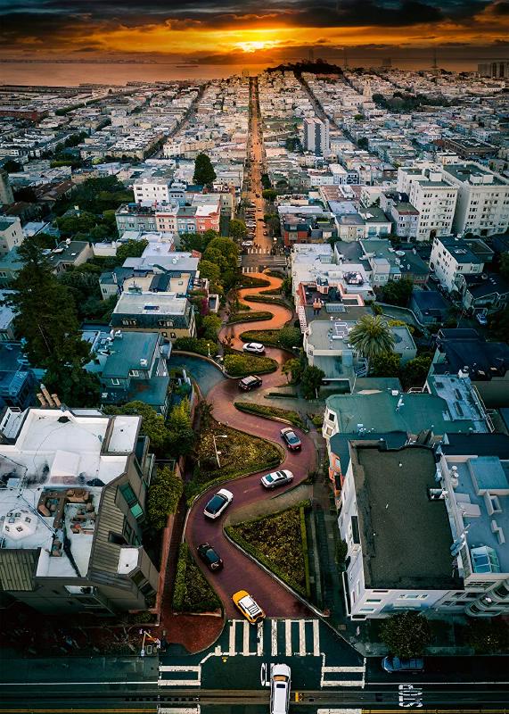 Puzzle Lombard Street San Francisco Ravenburger