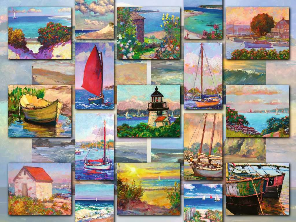 Puzzle Collage costiero Ravensburger