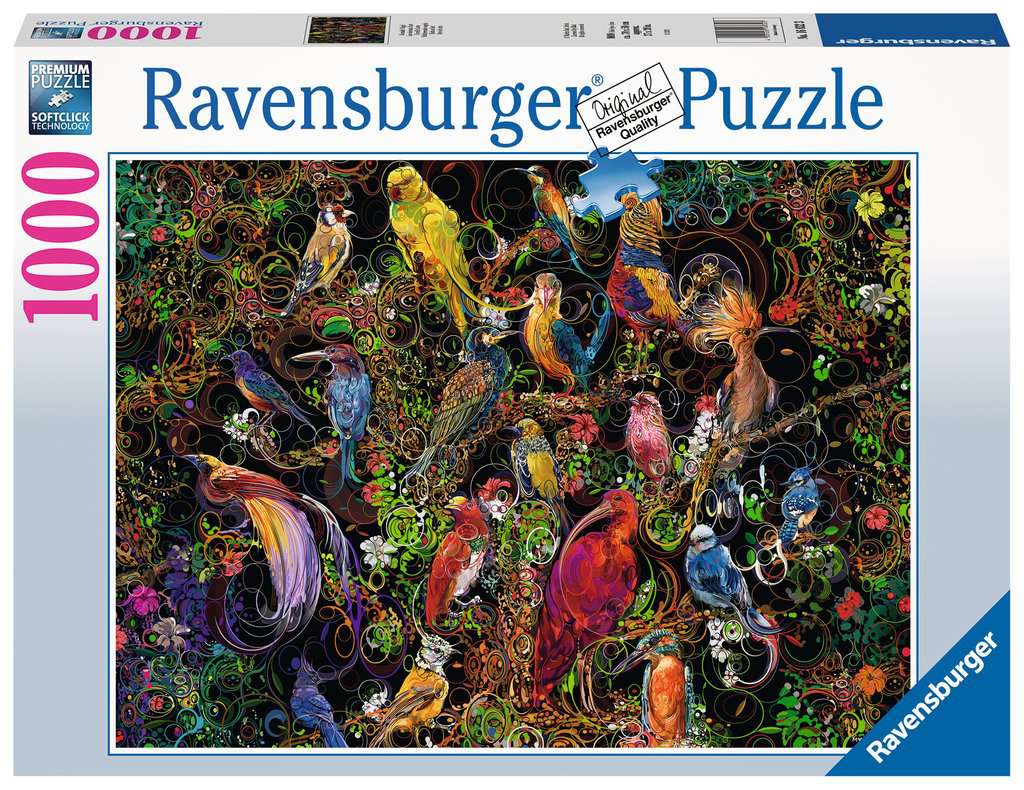 Puzzle Uccelli d’arte Ravensburger