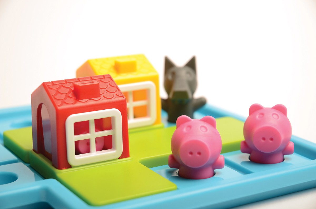 I tre piccoli porcellini Deluxe Smart Games