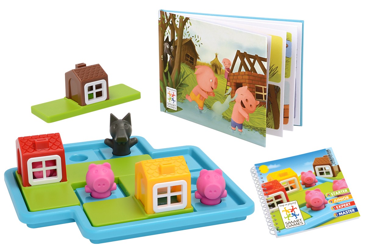I tre piccoli porcellini Deluxe Smart Games