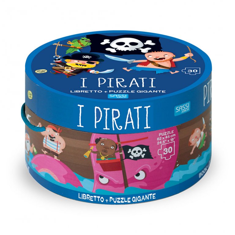 I Pirati - Puzzle gigante e libretto