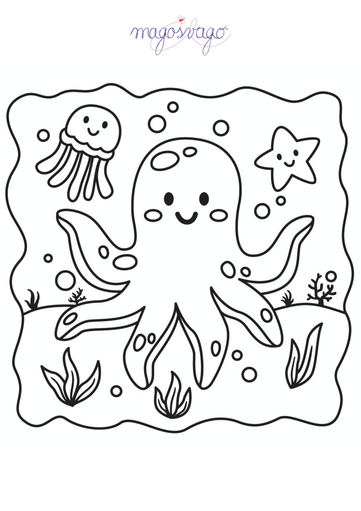 Disegni da colorare - senza guida colore
