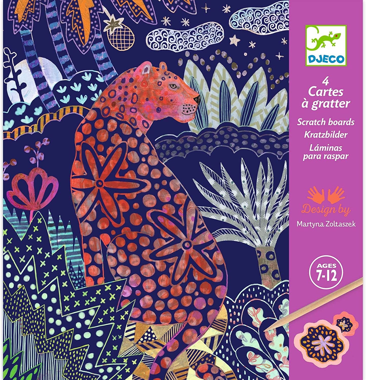 Scratch Art - Natura rigogliosa Djeco