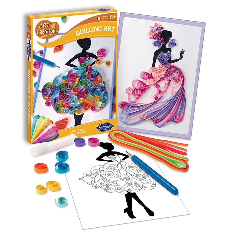 Quilling art - Abiti da sogno