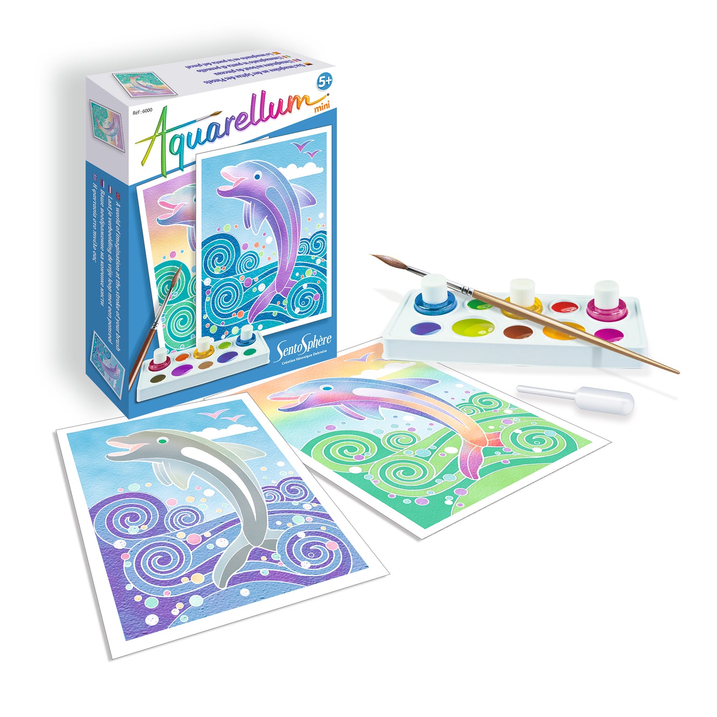 Aquarellum Mini - Delfini
