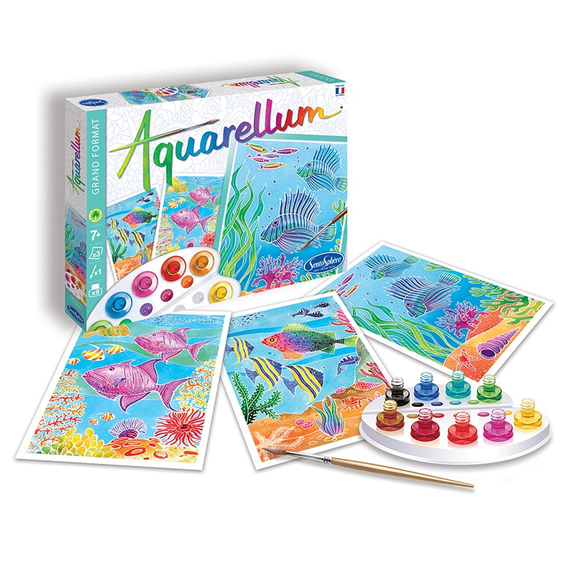 Aquarellum Fondali corallini SentoSphère