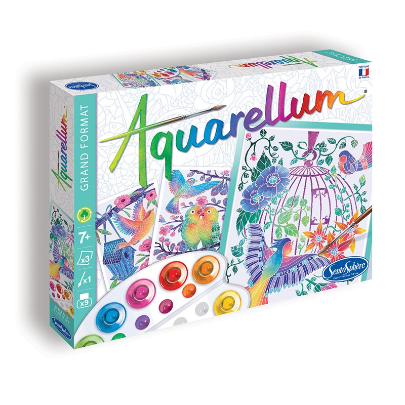 Aquarellum - Gli uccelli volano via