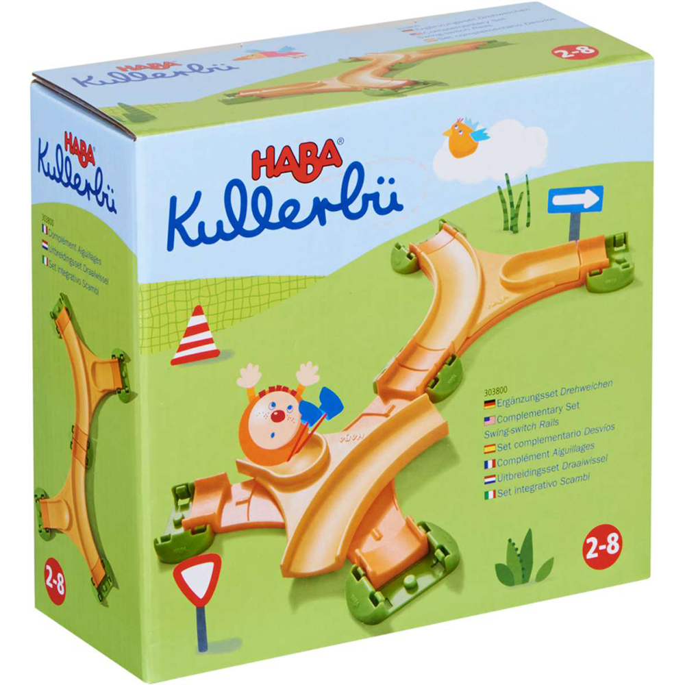 Pista per biglie - Set integrativo scambi Kullerbü