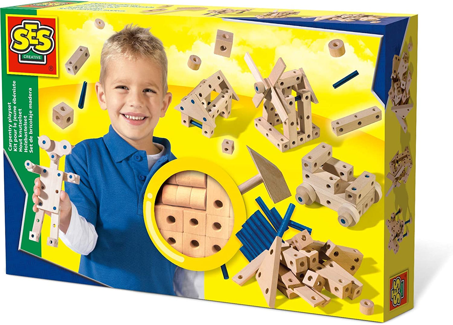 Set bricolage in legno