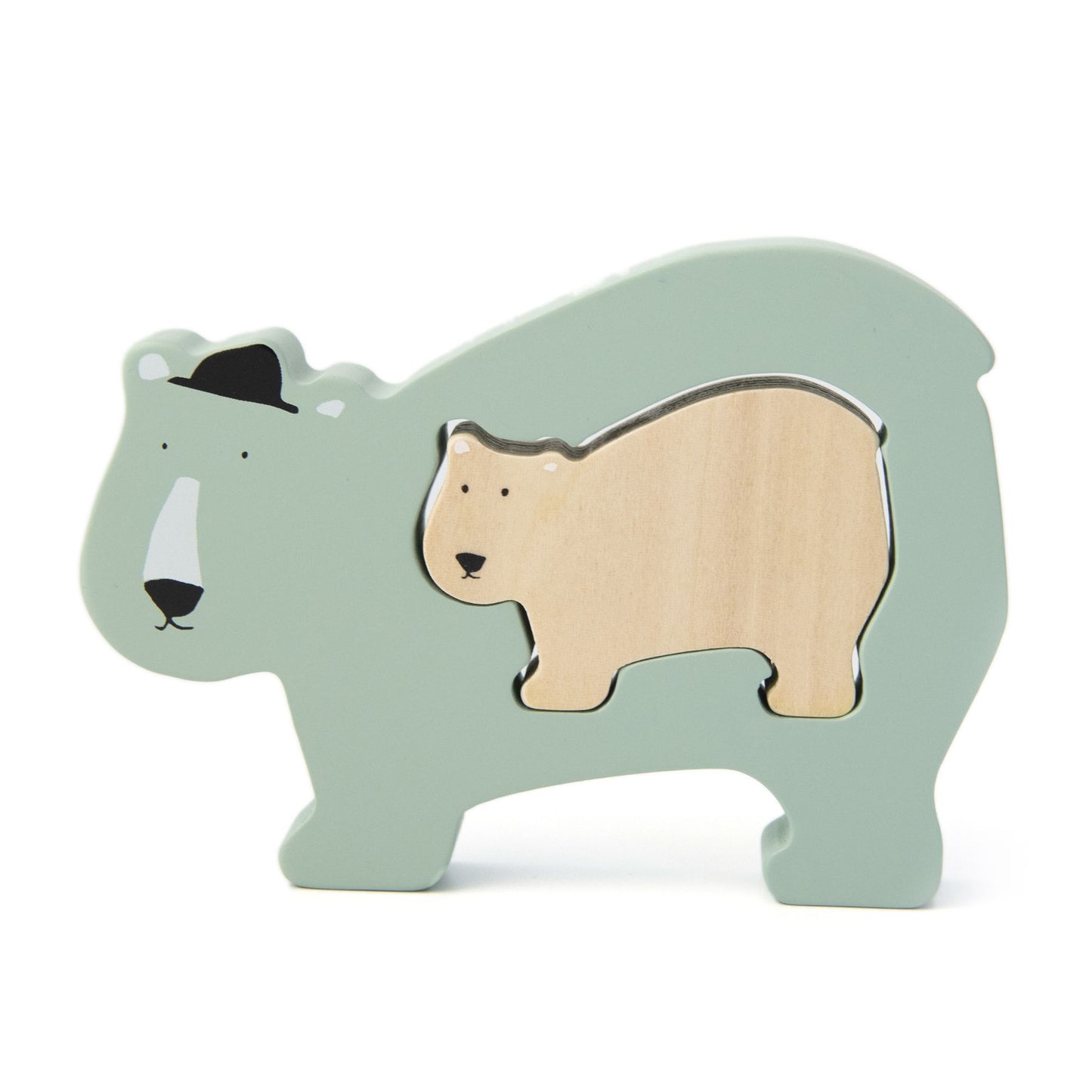 Puzzle 2 pezzi Signor Orso