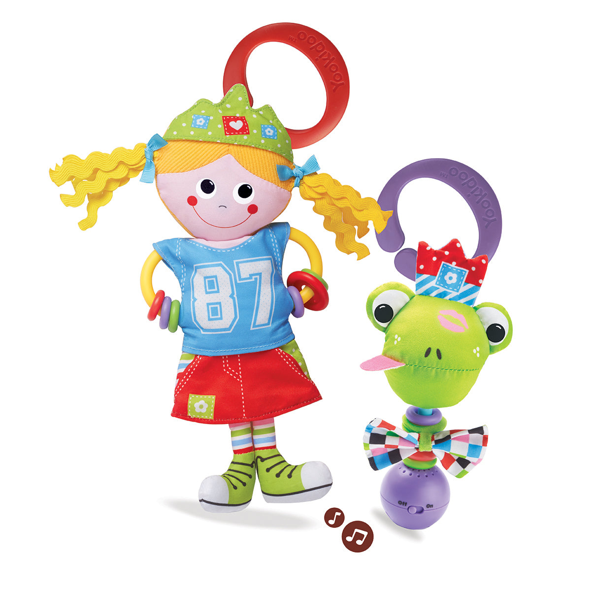 Gioco sonoro e sonaglio Principessa Freestyle
