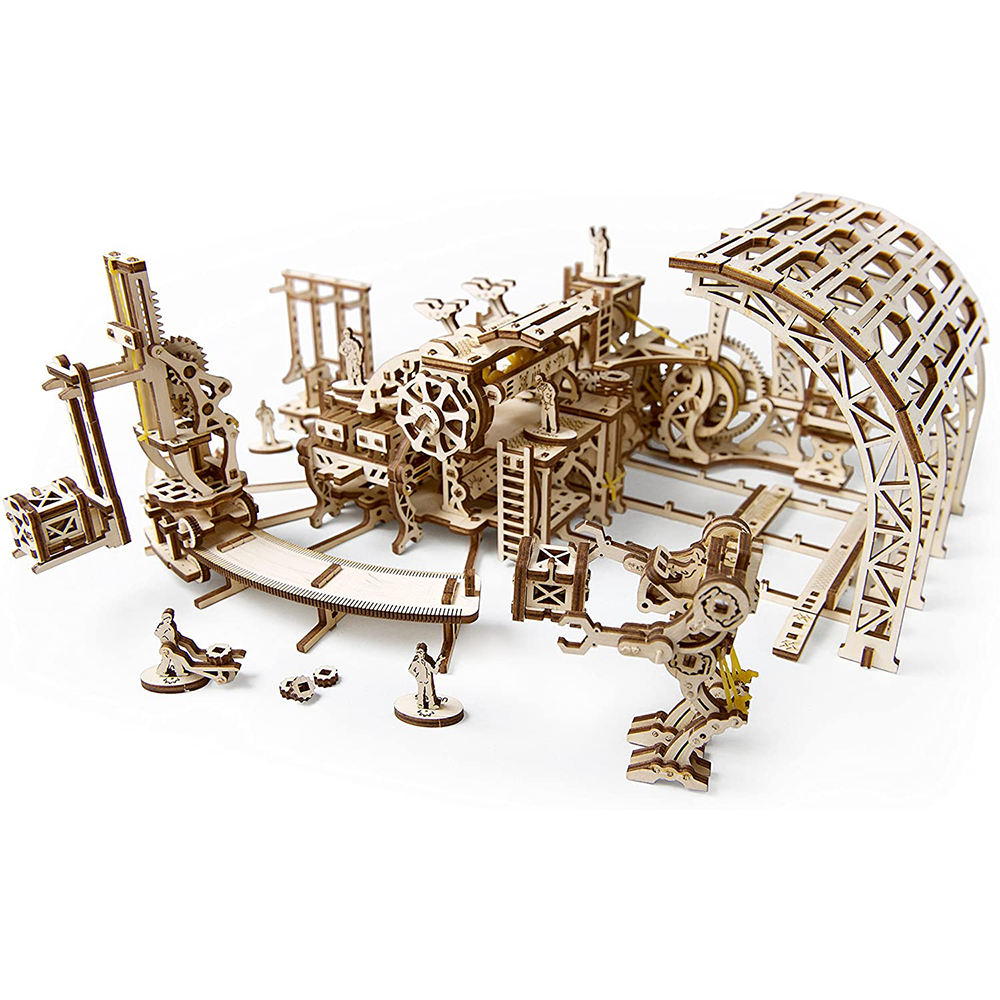 Modellino meccanico “Fabbrica di robot” (Serie ”Città Meccanica”)