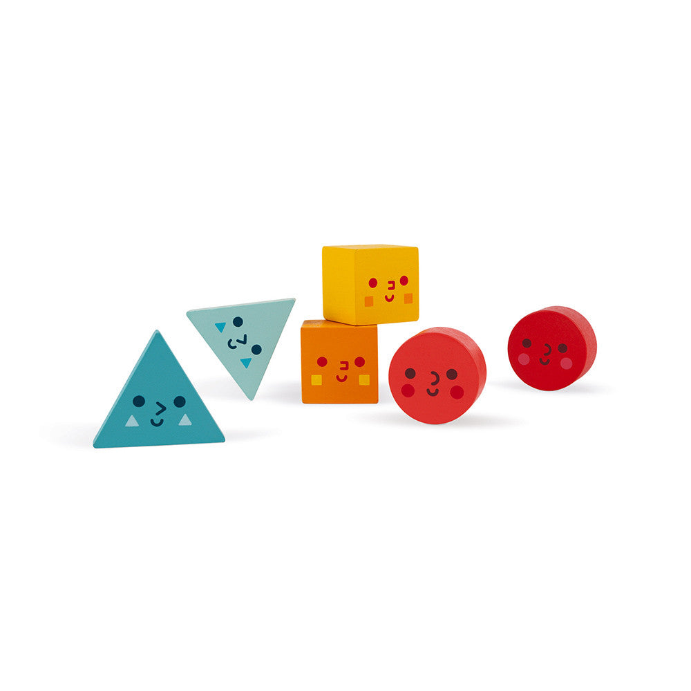 Scatole con forme geometriche