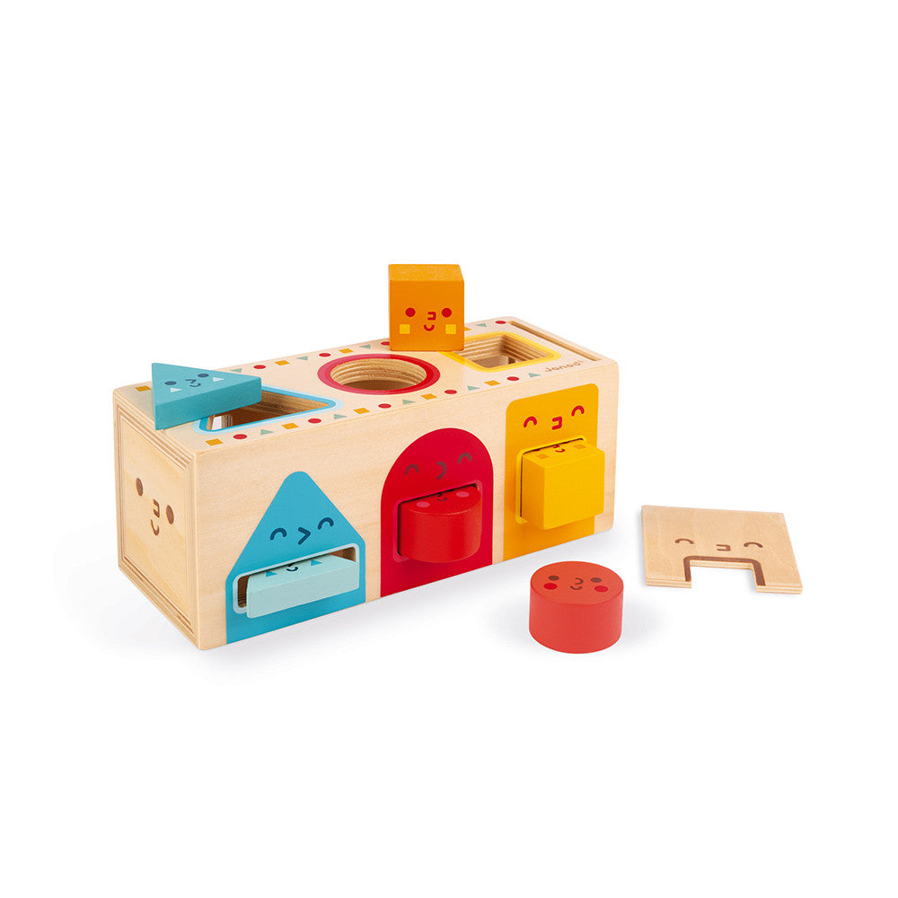 Scatole con forme geometriche