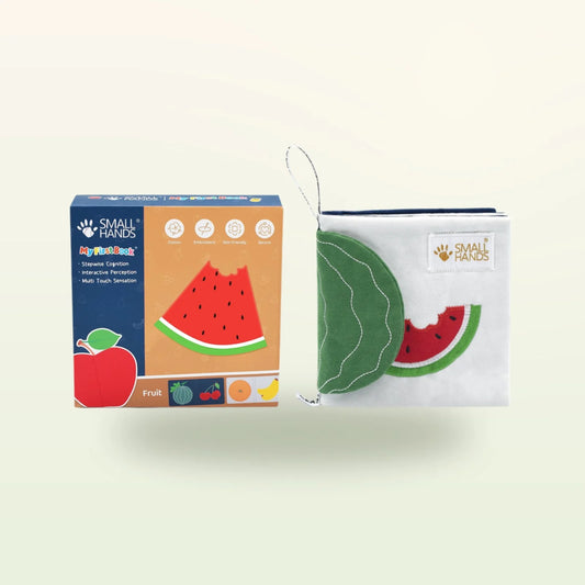 Libro tattile Small Hands - Frutta esotica