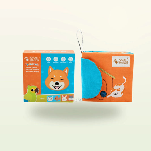 Libro tattile Small Hands - Animali domestici