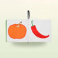 Libro tattile Small Hands - Verdure