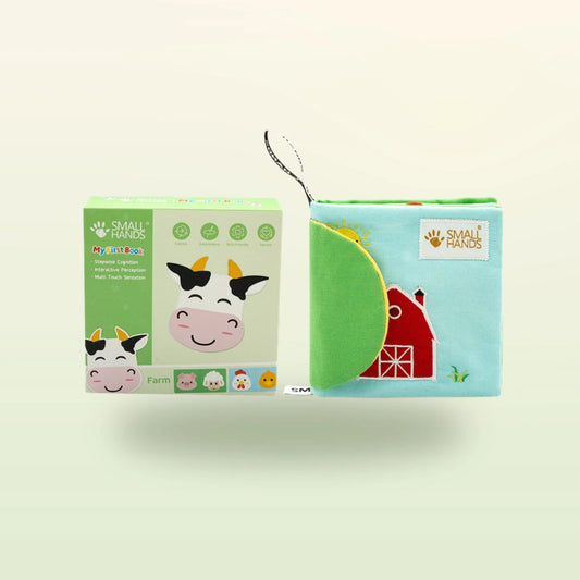 Libro tattile Small Hands - Fattoria
