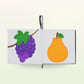 Libro tattile Small Hands - Frutta