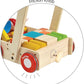 Carrello primi passi con pappagalli musicali Bird Walker