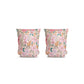 Braccioli gonfiabili Pink Blossom – coppia vista frontale