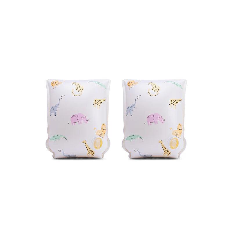 Braccioli gonfiabili Wild Life – coppia vista frontale