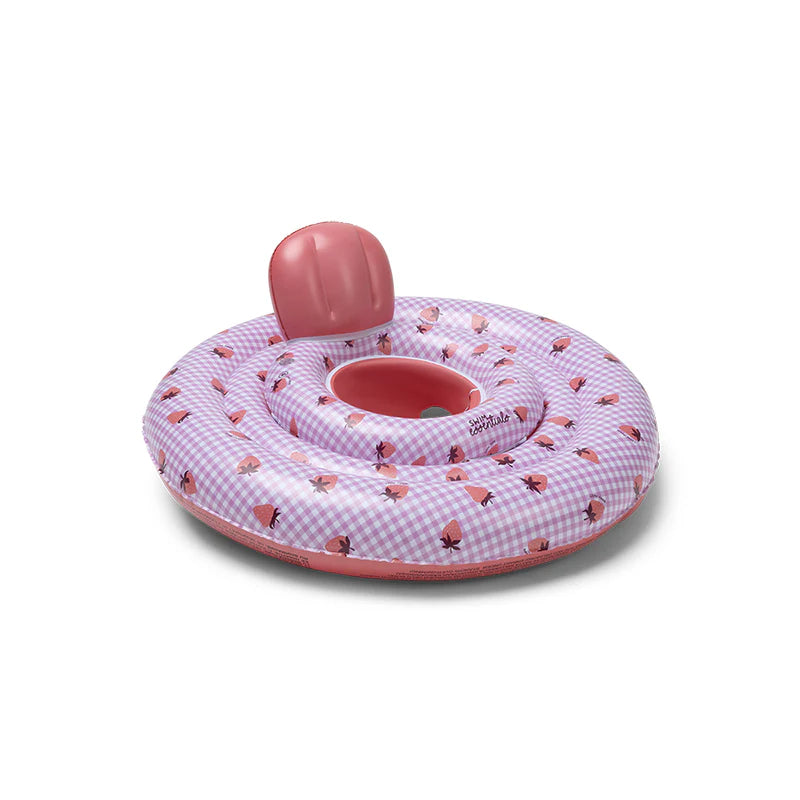 Salvagente con mutanda Strawberry Swim Essentials – vista frontale su sfondo bianco