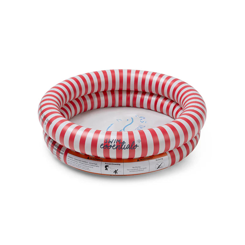 Piscina gonfiabile Seas the Day Swim Essentials – vista dall'alto con gabbiano su sfondo bianco