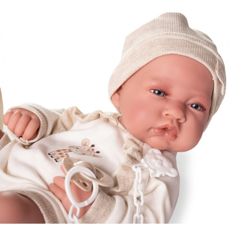 Bambola neonato con borsa del dottore