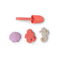 Set giochi per la spiaggia - Shell Tastic - stampi e paletta