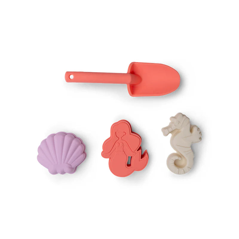 Set giochi per la spiaggia - Shell Tastic - stampi e paletta