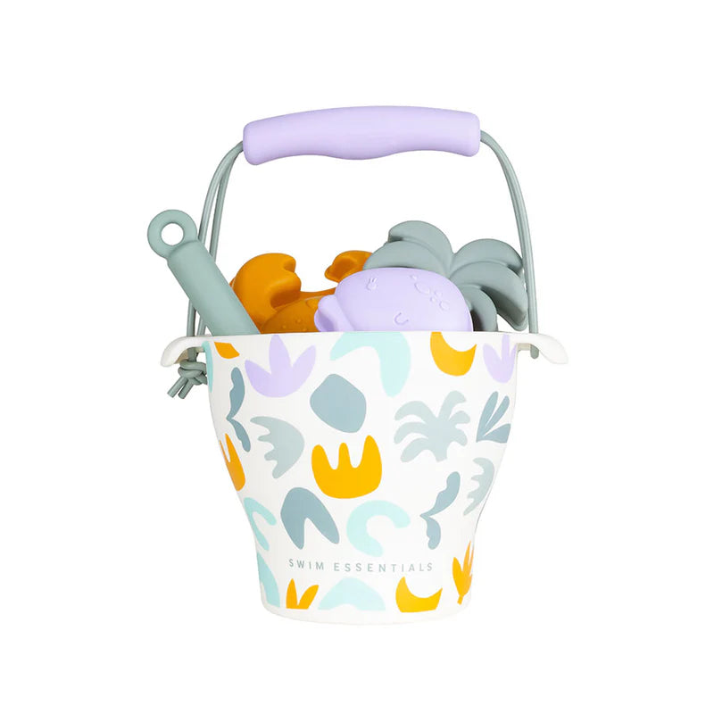 Set giochi per la spiaggia - Abstract - secchiello con accessori