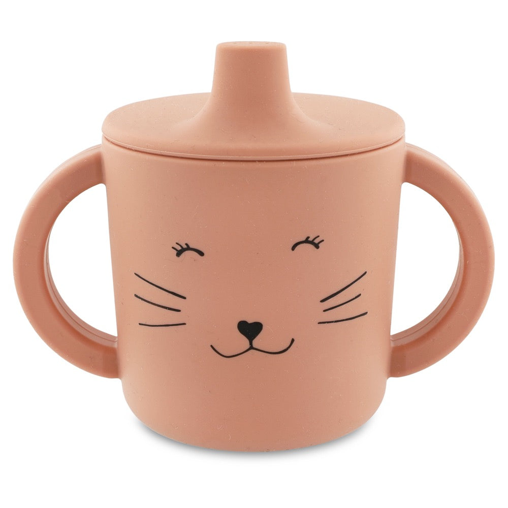 Biberon in silicone con manici-Mrs.Cat