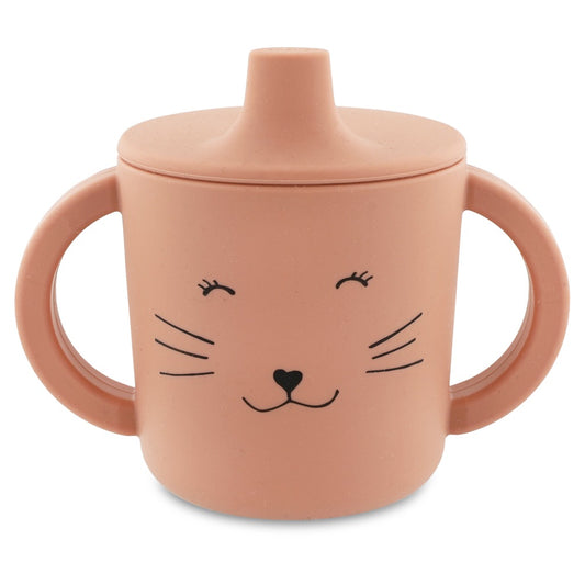 Biberon in silicone con manici-Mrs.Cat