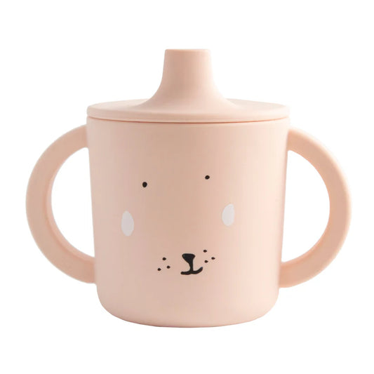 Biberon in silicone con manici Mrs. Rabbit