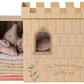 Castello con principessa sul pisello